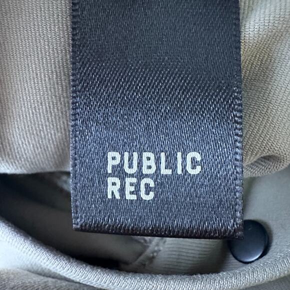 Public Rec All Day Every Day 5 Pocket Pants Men 34 x 28 Khaki Stretch Flat Front - Picture 5 of 10